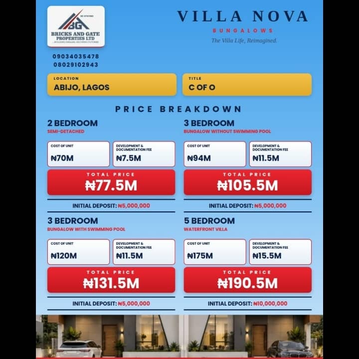 Villa Nova Bungalows